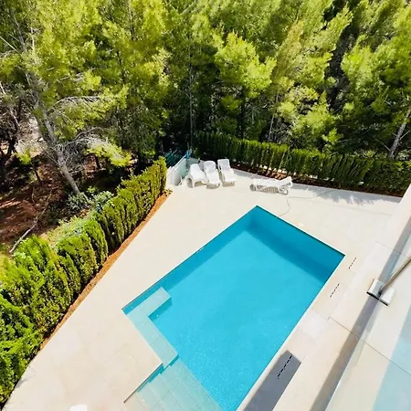 Lujo Playa Piscina Jardin Barbacoa Ideal Familias Y Grupos Villa Calp